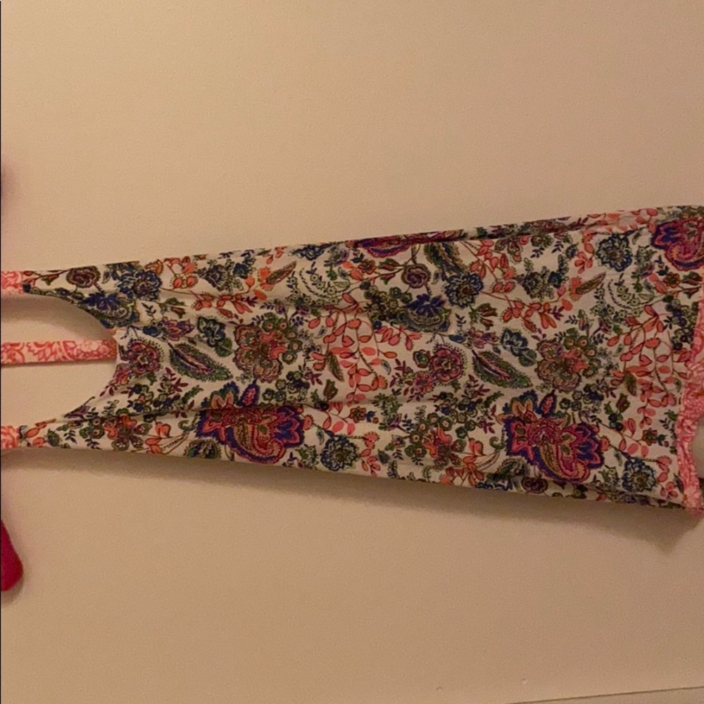 Pink Rock Dress, Floral Print